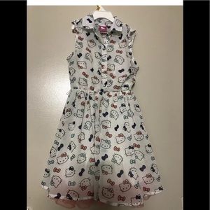 Hello kitty dress for girls